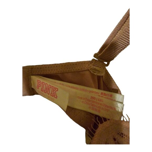 VICTORIA'S SECRET PINK The Date Push-Up Bra - Size 36D - Picture 7 of 9